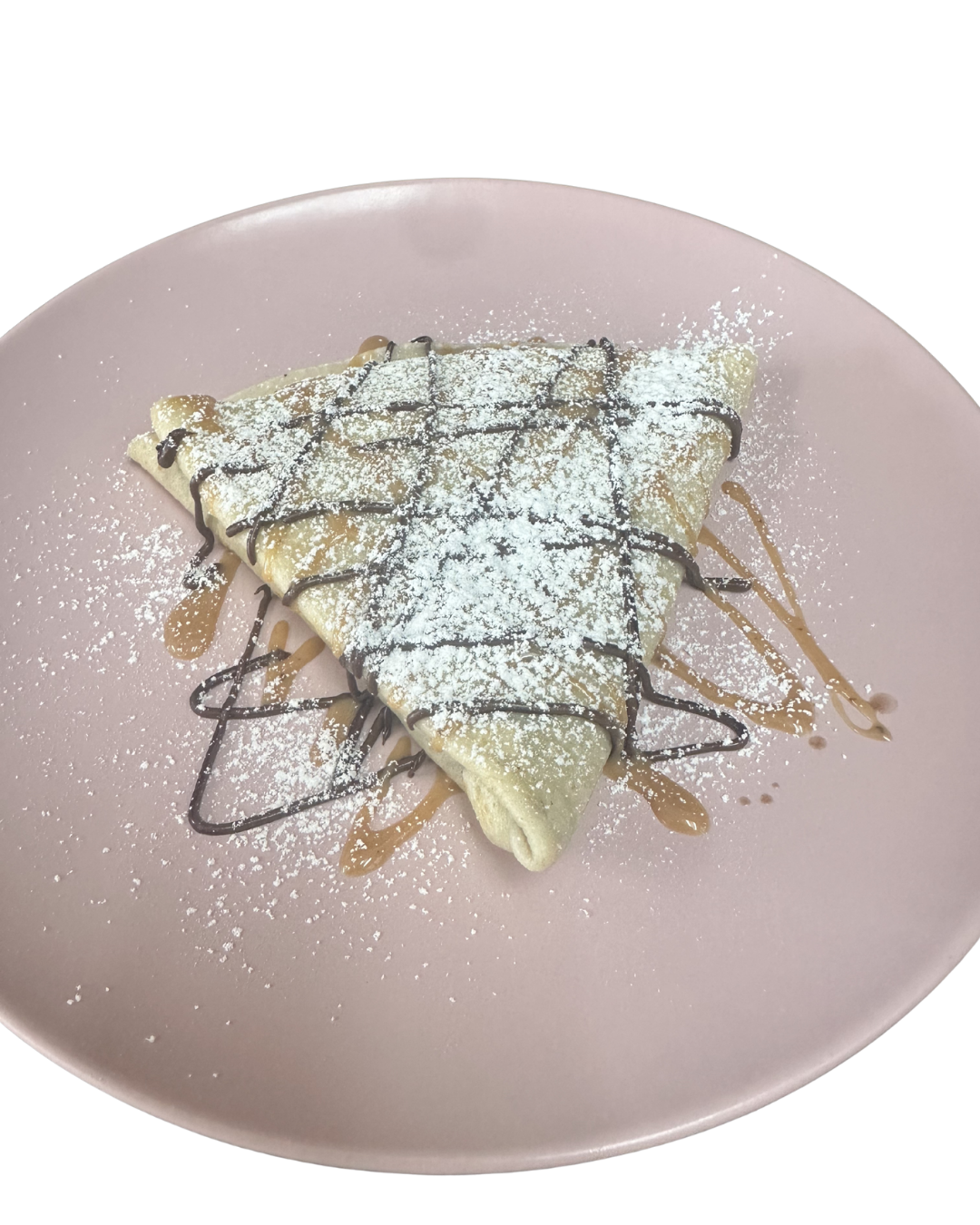 Crepe Tatin with dulce de leche and caramelized apple
